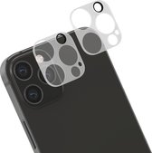 kwmobile lens protector set van 2 - geschikt voor Apple iPhone 12 Pro - Gemaakt van gehard glas - Beschermt camera en lens van je smartphone