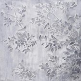 Olieverfschilderij - Grijze bladeren