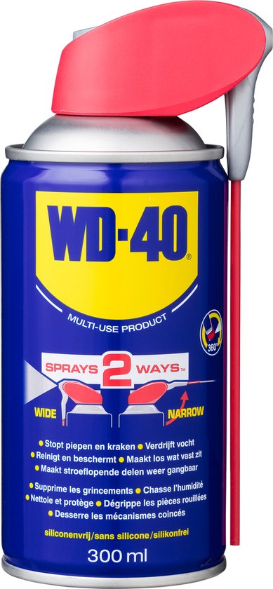 Foto: Wd 40 smart straw multi use product 300ml multispray smeermiddel anti roest en anti corrosie