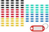 Sleutellabels kleurassorti - 100 stuks
