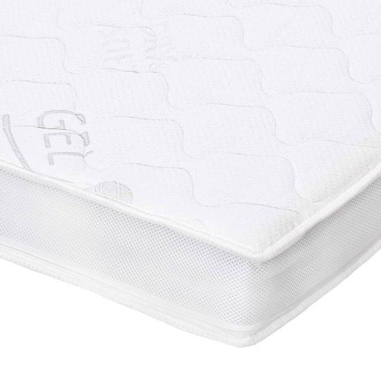 vidaXL Surmatelas mousse gel 7 cm 180x200 cm