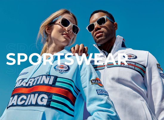 Sparco Martini Racing Hoodie - M - Heavenly Blauw van Sparco — afbeelding 5