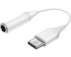 USB C naar 3,5mm Jack adapter - USBC3,5-1 - Wit