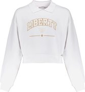 Frankie & Liberty Helena Sweater Truien & Vesten Meisjes - Sweater - Hoodie - Vest- Wit - Maat 140