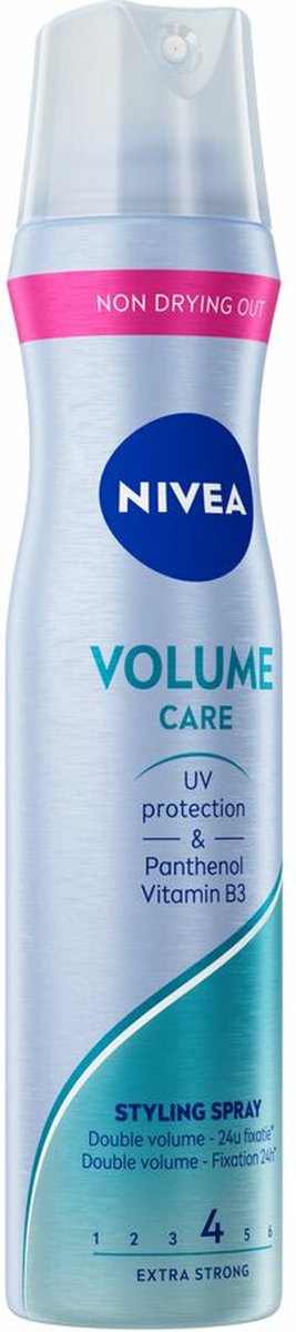 NIVEA Haarspray Volume & Hold - 3 x 250 ml - Voordeelverpakking