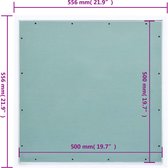 vidaXL - Toegangspaneel - met - aluminium - frame - en - gipsplaat - 500x500 - mm