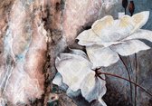 Fotobehang - Vlies Behang - Bloemenkunst - 254 x 184 cm