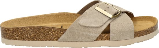 Nelson dames slipper - Taupe - Maat 42