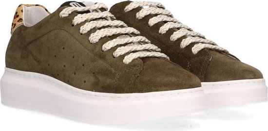 Maruti Dames Sneakers Claire Sneakers Groen - Groen - Maat 41 | bol.com
