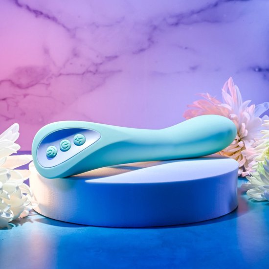 Evolved - Vibromasseur Come With Me pour le point G - Turquoise