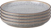 Denby | Studio Grey Coupe Bord Klein Set van 4 ø 17 cm - Bord