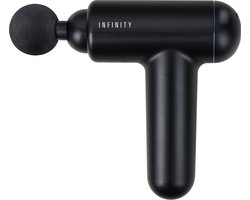 Melissa Massage Pistool - Massage Gun - Oplaadbaar via USB - 4 Massagekoppen inbegrepen - Massagepistool 16770047 - Zwart