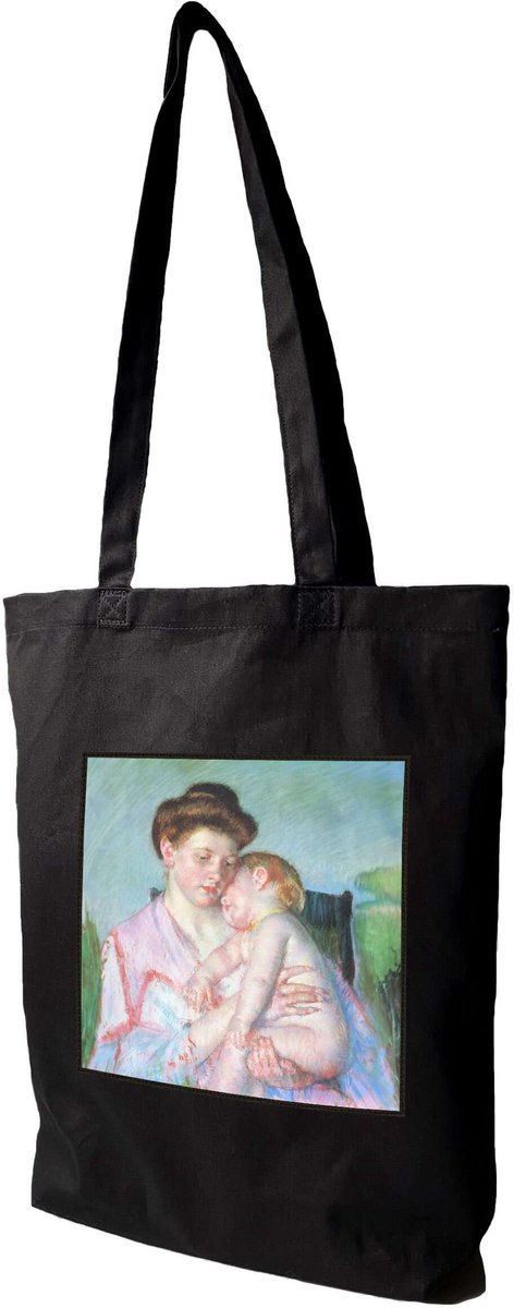 Shopper Tas met Opdruk 'Slapende Baby' - Mary Cassatt