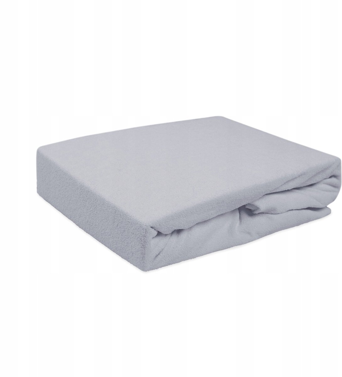 Terry hoeslaken met elastiek 70x140 cm - Grijs