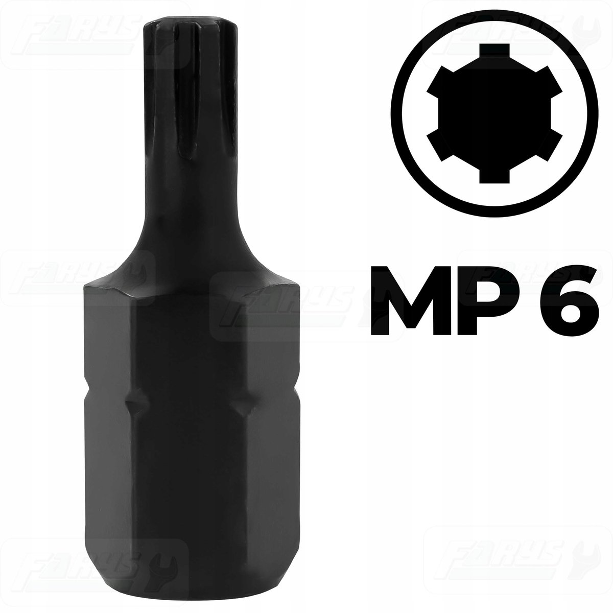 RIBE Bit MP6 30mm S2 - Professioneel Gereedschap
