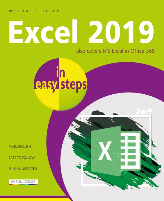 In Easy Steps - Excel 2019 in easy steps - cover