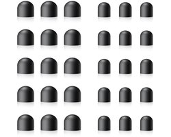 Vervangende Rubber Tips voor Stylus Pennen - 15 Paar, 0,2 en 0,28 Inch