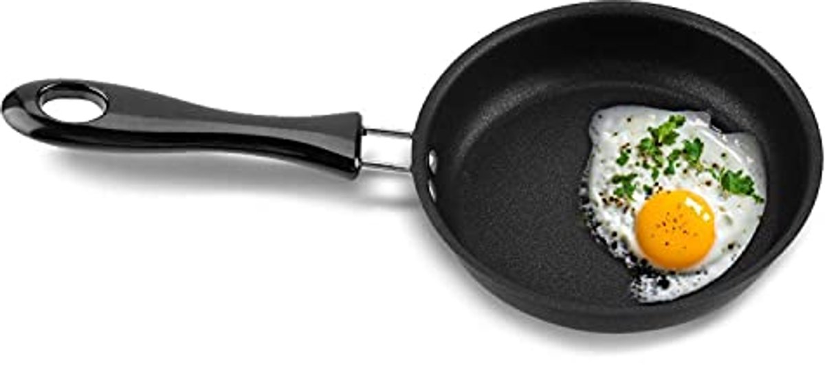 Mini Koekenpan met Antiaanbaklaag - Perfect voor Omeletten en Ontbijt