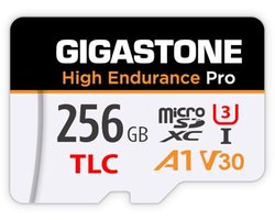 256GB Micro SD Kaart High Endurance Pro Series - Tot 100MB/s Snelheid, Compatibel met Dashcams