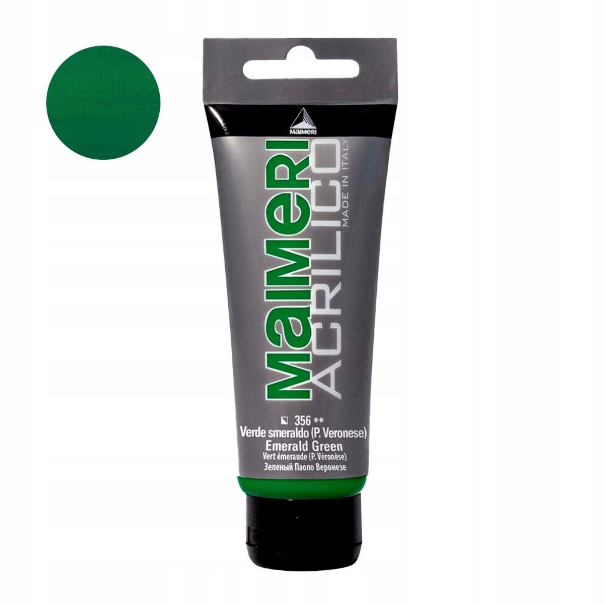 200ml Acrylverf - Smaragdroen