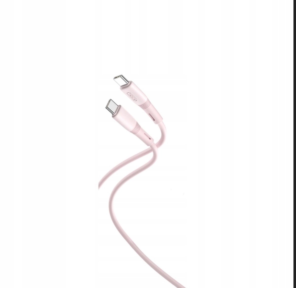 XO USB-C naar USB-C Kabel 1m - Snelladen PD - Roze