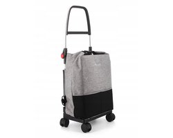 Rolser One Tweed T-Shop: 2-in-1 Rugzak & Boodschappentrolley, Draaiwielen