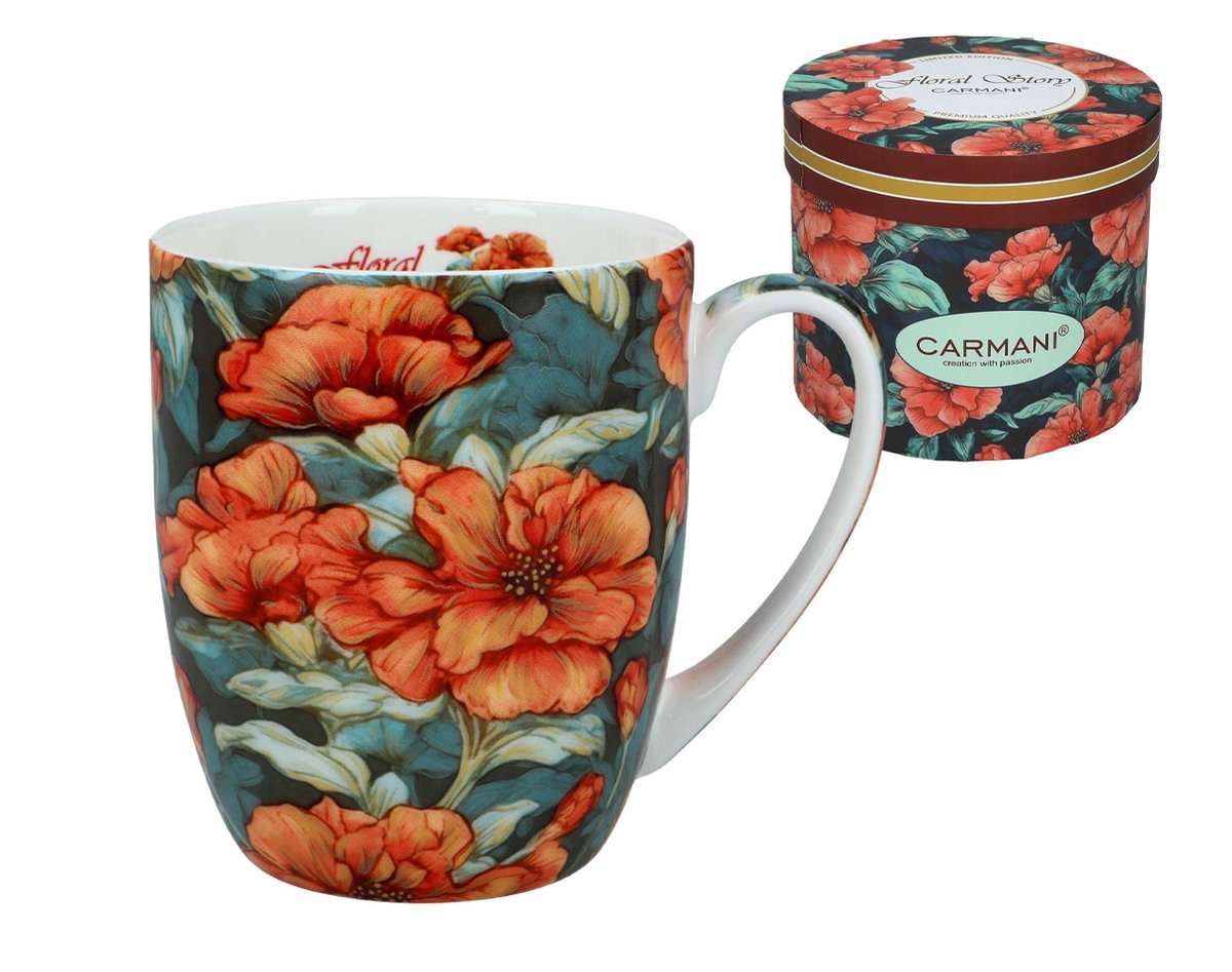 Carmani Mok - Bloemendesign - 400ml porselein