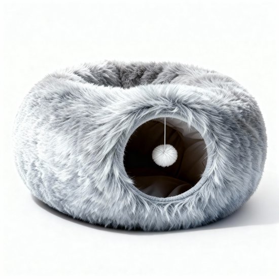 Animal Oasis Kattentunnel - Pluche Speeltunnel - Kattenbed & Speeltunnel