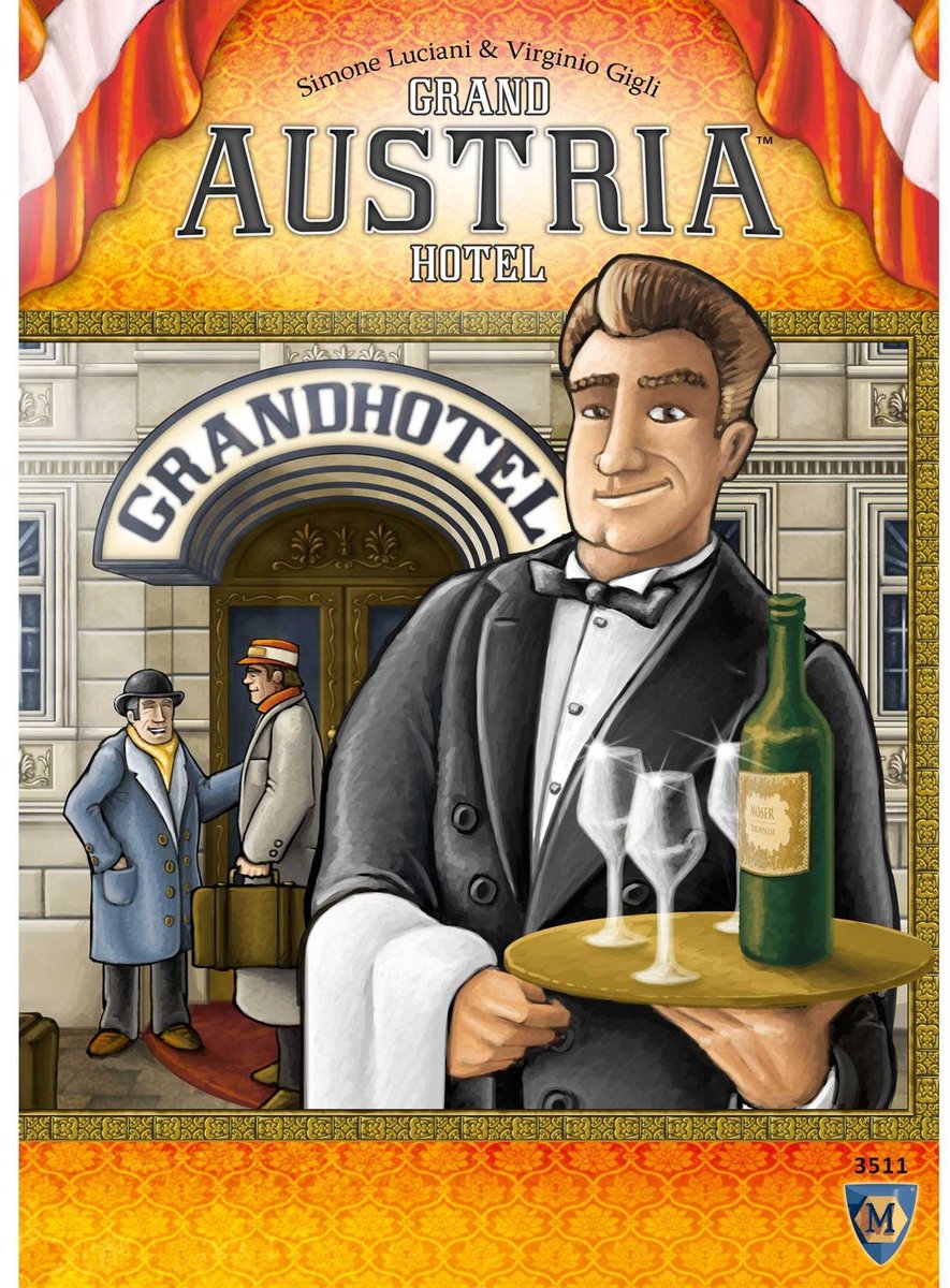 Grand Austria Hotel - Strategisch bordspel voor volwassenen