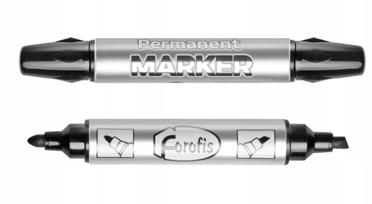 Centropen Permanente Marker Zwart - 2 Punten