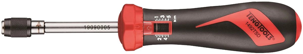 Teng Tools Momentschroevendraaier 1-5 Nm - Precisie Schroefbevestiging