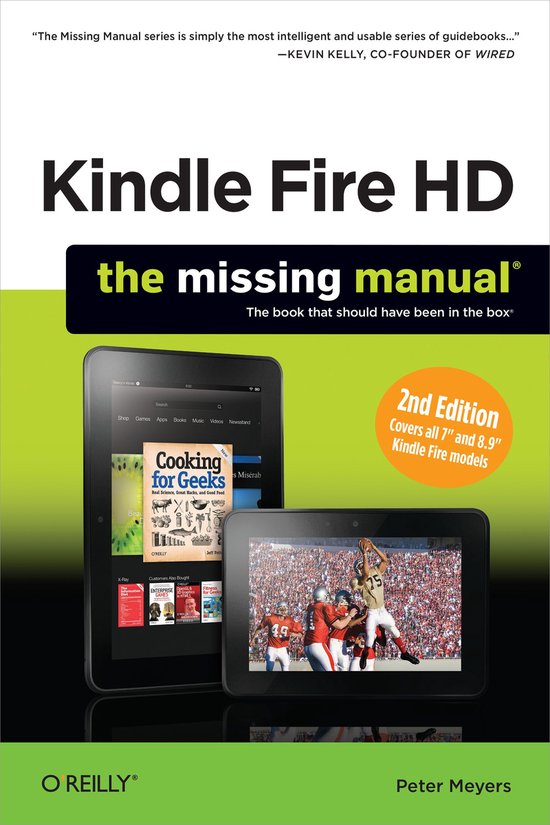 Kindle Fire HD: The Missing Manual - cover