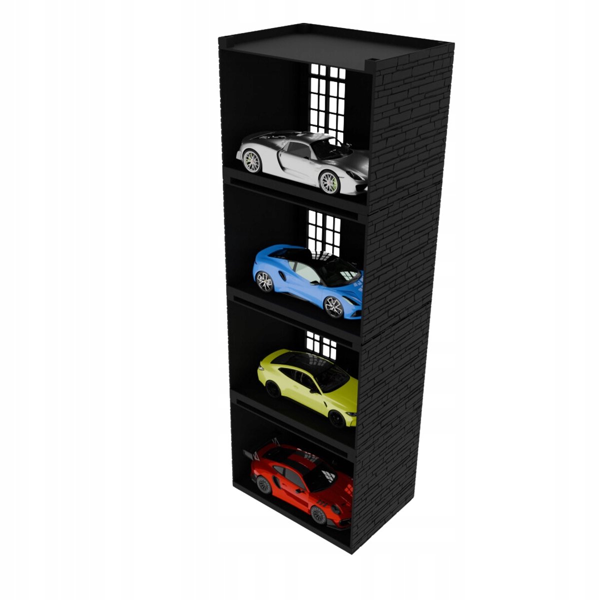 Organizer voor Speelgoedauto's - Display Stand en Garage