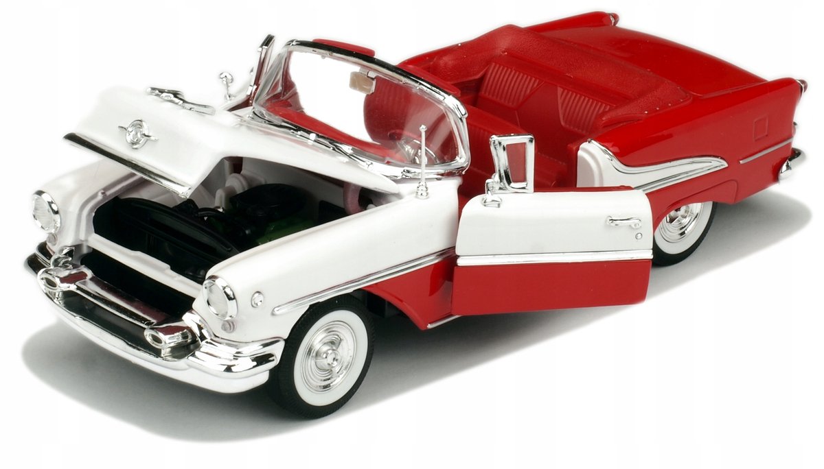 Welly Oldsmobile Super 88 Cabriolet 1955 Modelauto Schaal 1:24