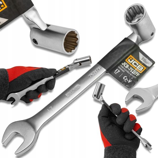 BGS 1442 Verstelbare moersleutel met rubber handvat | max. 30 mm