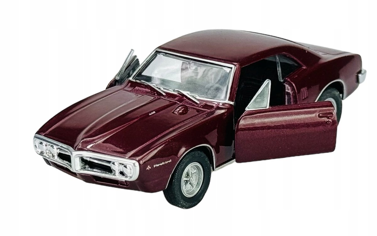 Welly 1967 Pontiac Firebird Rood Metaal Model 1:34