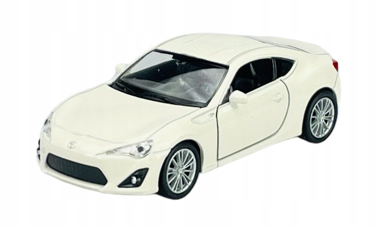 Welly Toyota GT86 Wit Metaal Schaal 1:34 Modelauto Nieuw