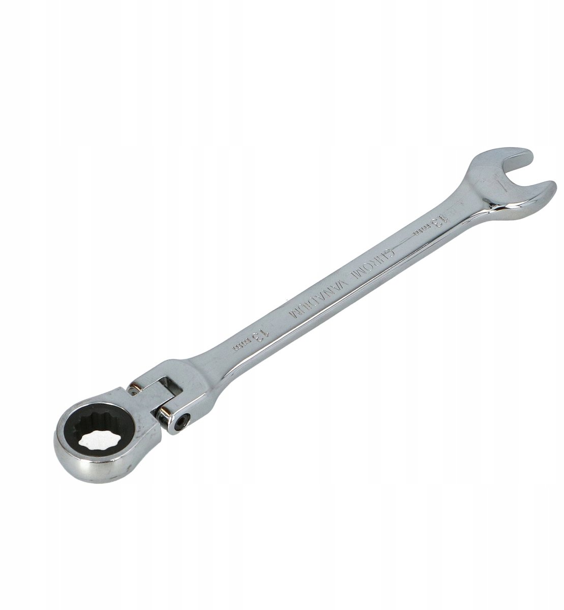 FASTER TOOLS Ring-gaffelsleutel met ratel, 8mm, scharnierend