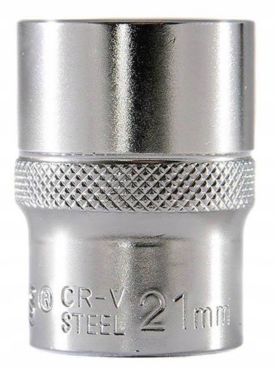 ROOKS Doplagssleutel 1/2" Hex 21mm CRV Staal