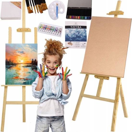 10x a3 schilderkarton met canvas 40 x 30 cm - Kantoorartikelen online? | De laagste prijzen