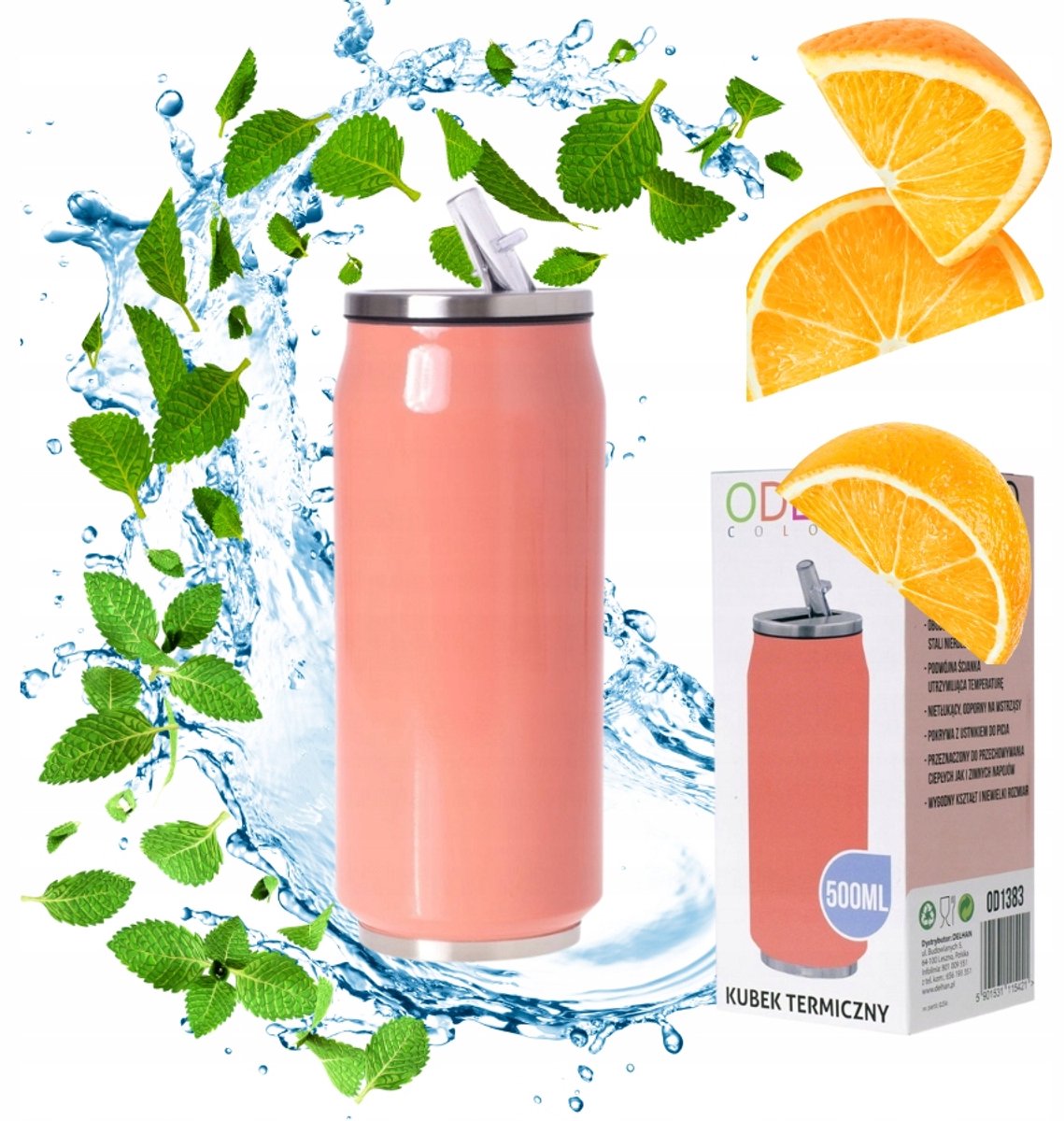 Thermosbeker 500ml - Ideaal voor Auto, School & Onderweg
