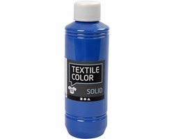 Textil Solid, brilliant blauw, dekkend, 250 ml