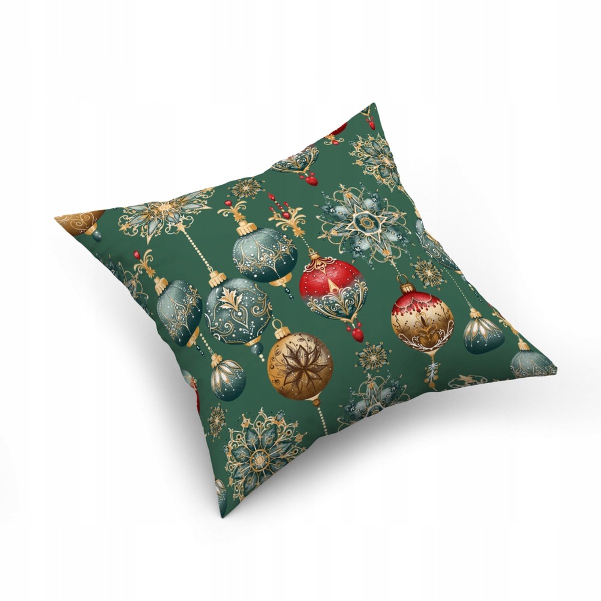 Winterkussenhoes 40x40cm 100% Katoen met Rits