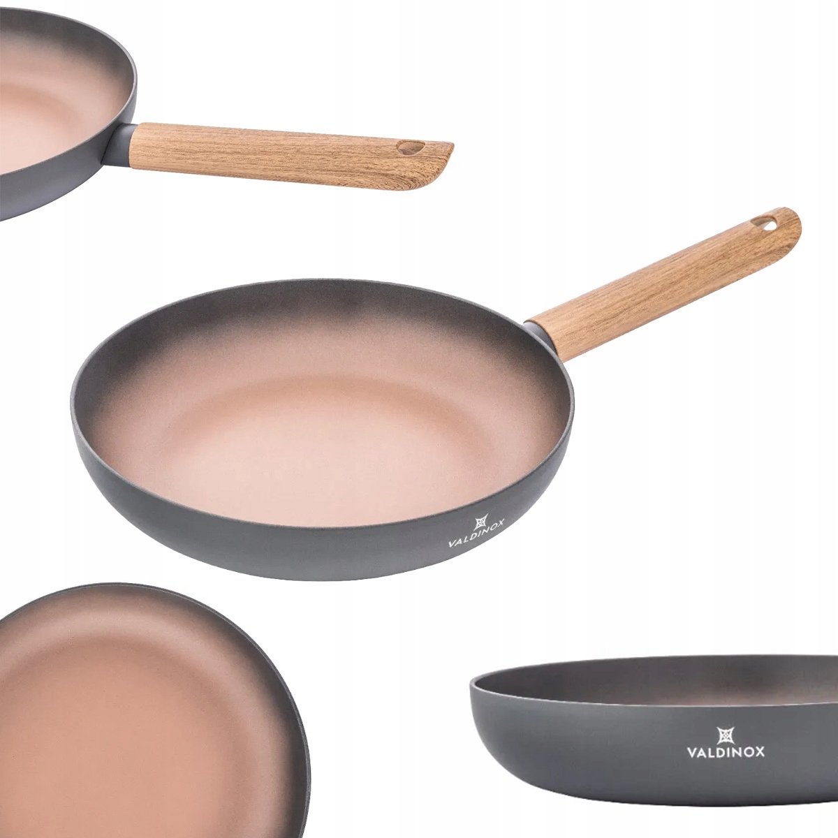 Valdinox Morgan Koekenpan 24 cm - Inductie, Anti-aanbak