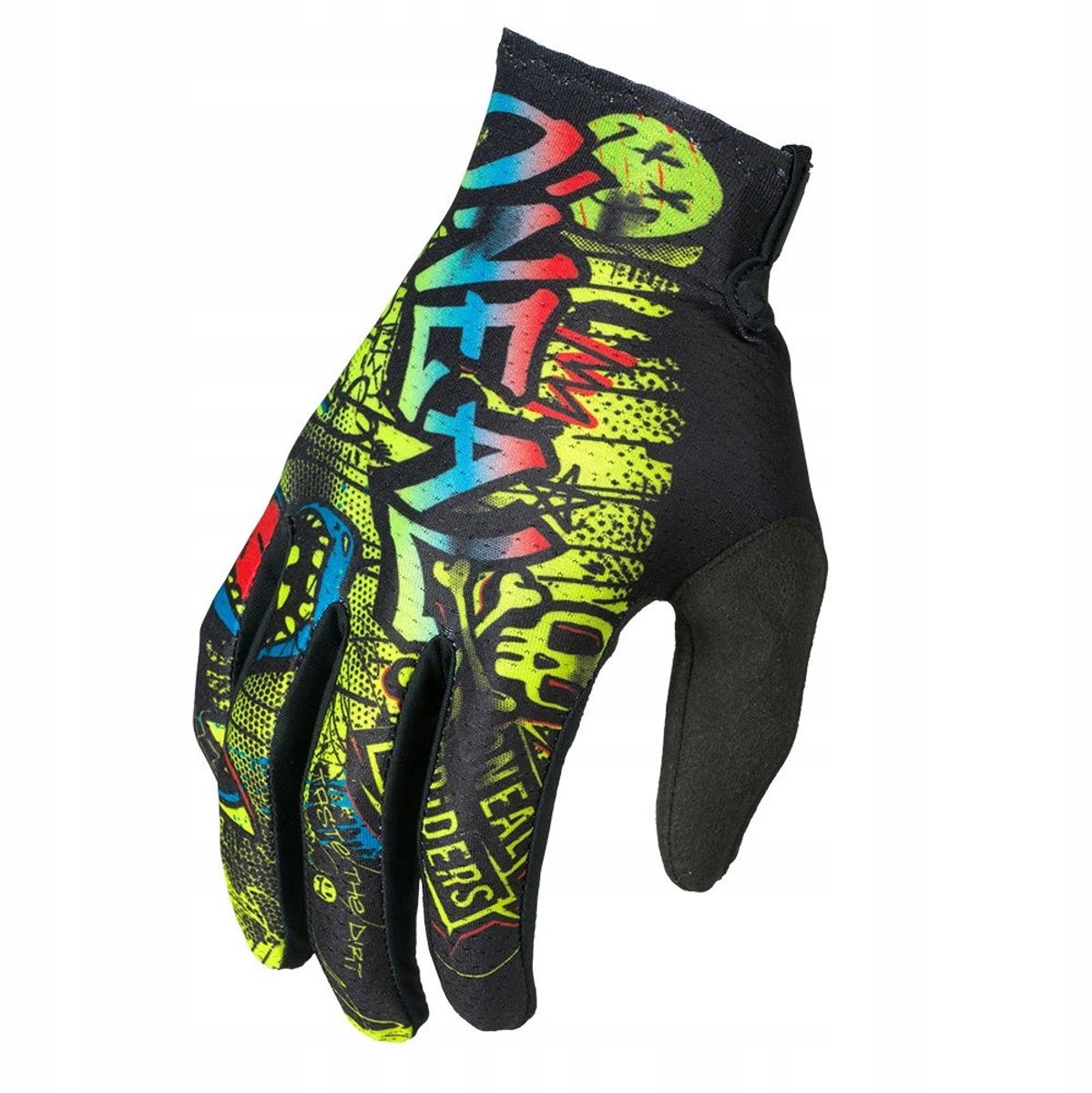 O'Neal Rancid Kinder BMX/MTB Handschoenen Kleurrijk YS 15cm