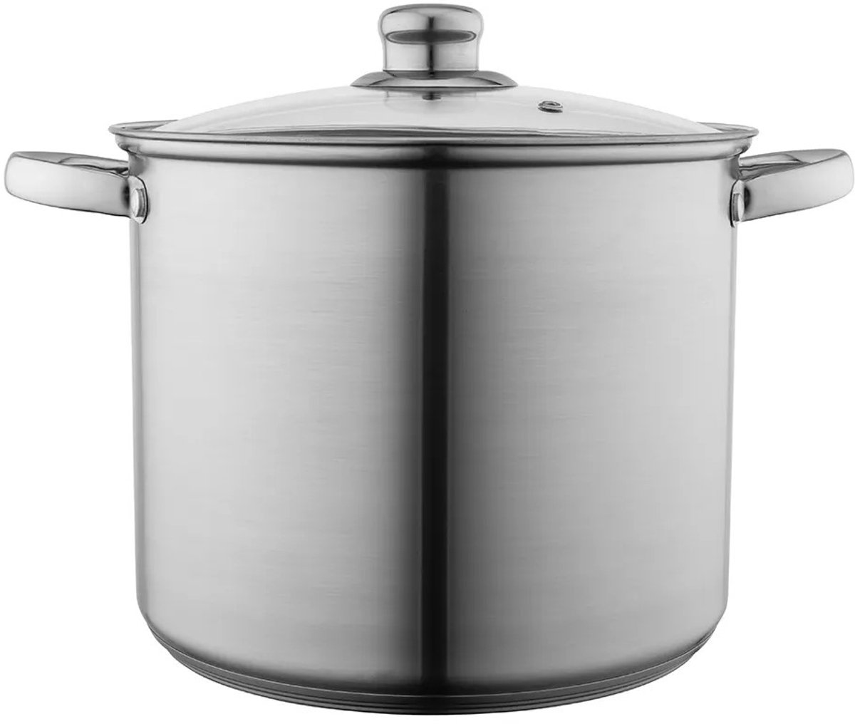 Altom Design Fabio Grote RVS Pan met Deksel - 12,5L - Inductie Geschikt