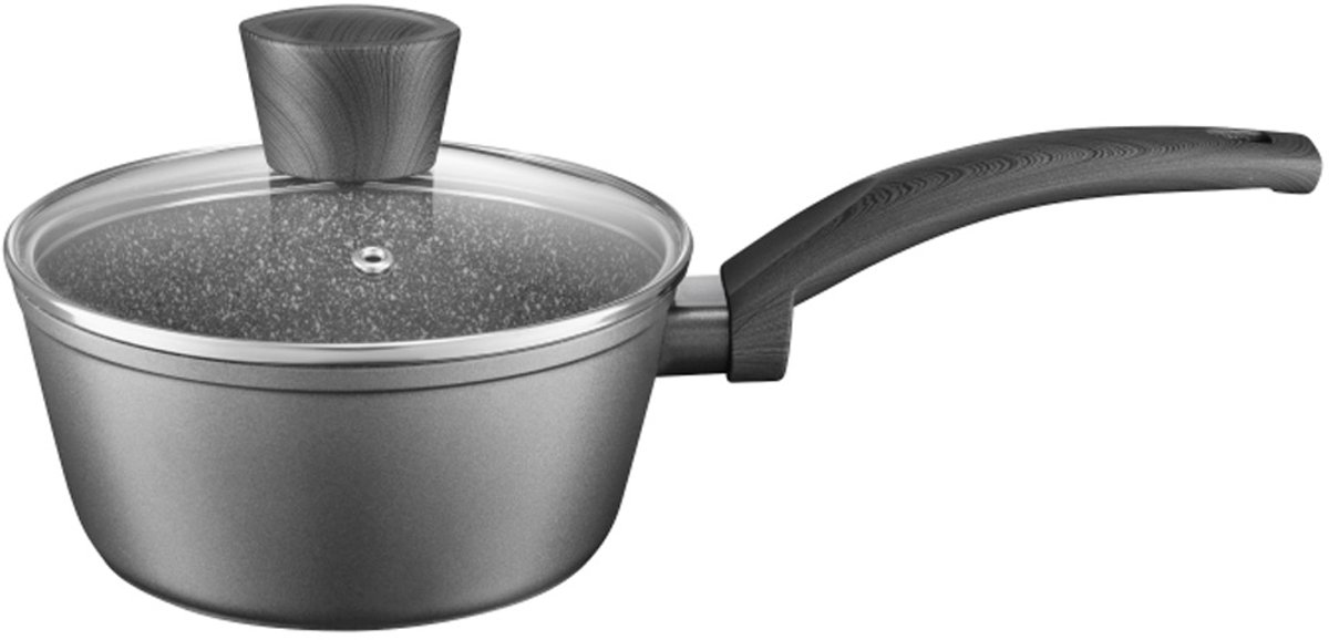 Ambition Loft Aluminium Steelpan 1.2L met Deksel - 16cm