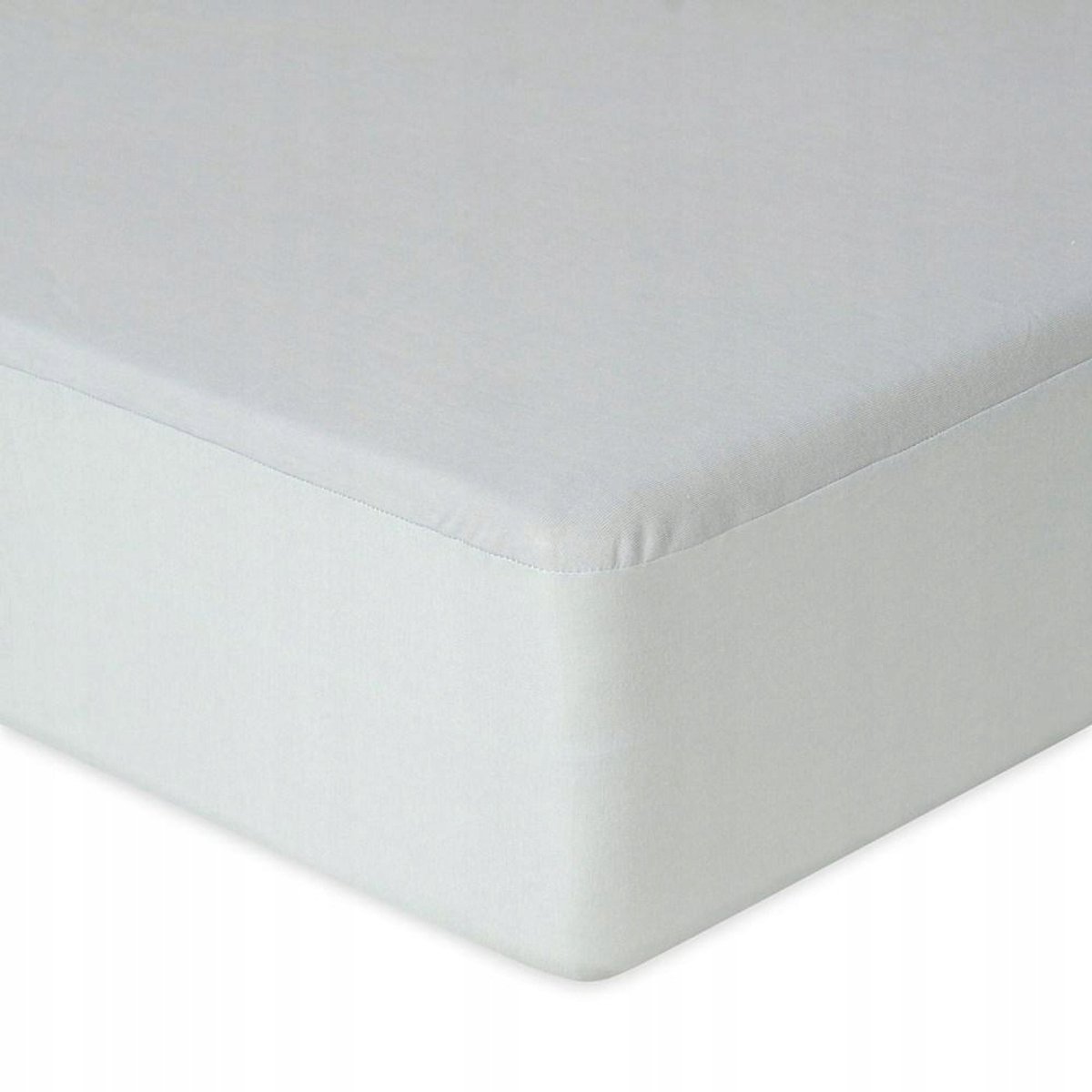Jersey hoeslaken grijs met elastiek 140x200cm, tot 30cm matras