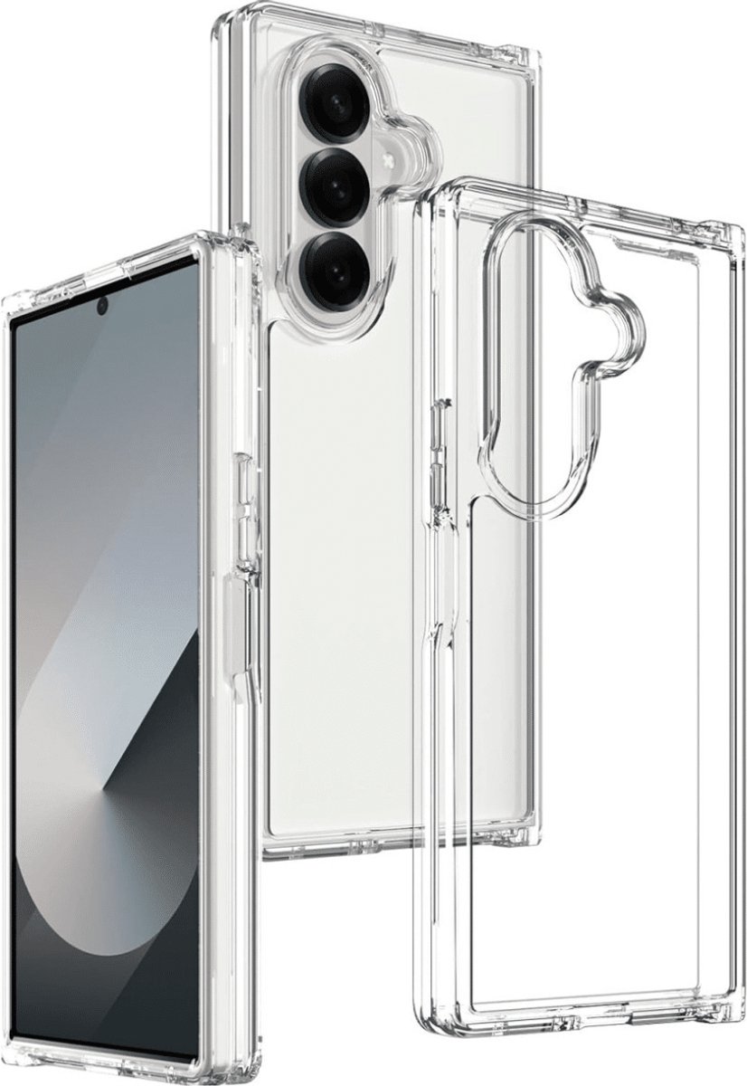 Casemania – Backcover – Geschikt voor – Samsung Z Fold 7 – Magsafe - Antishock - Transparant