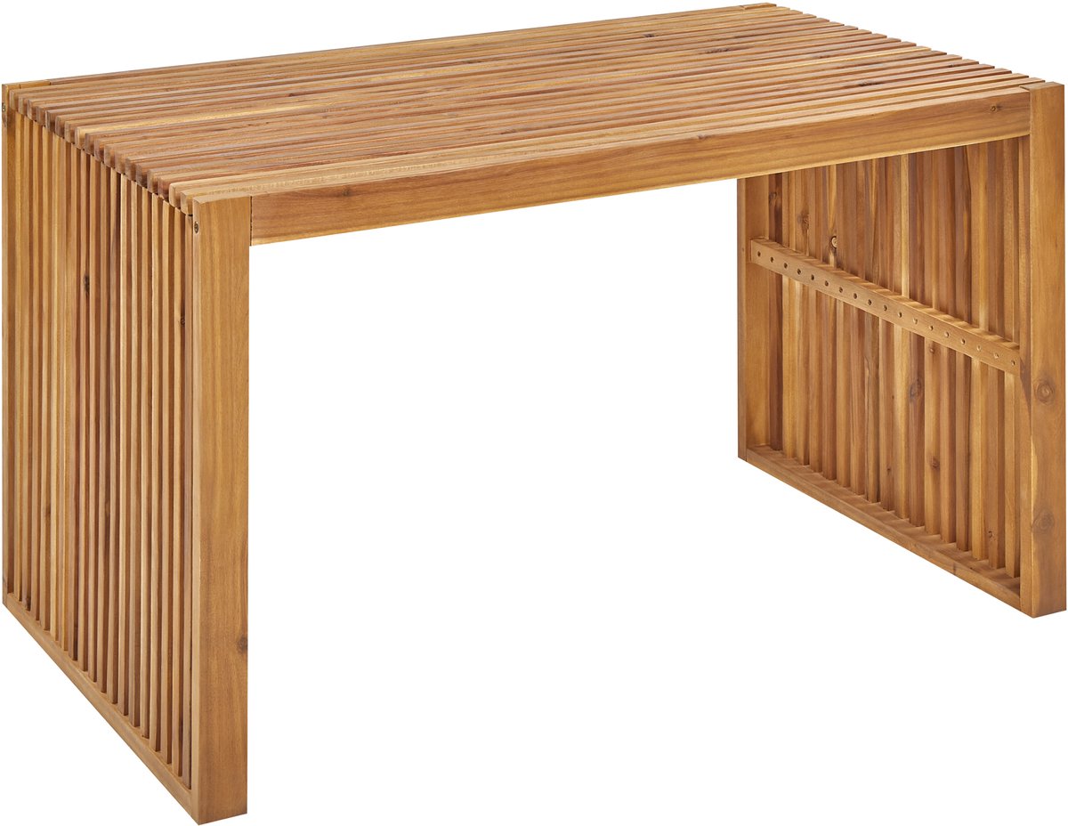 BELLANO - Tuintafel - Lichthout - 120 x 70 cm - Acaciahout